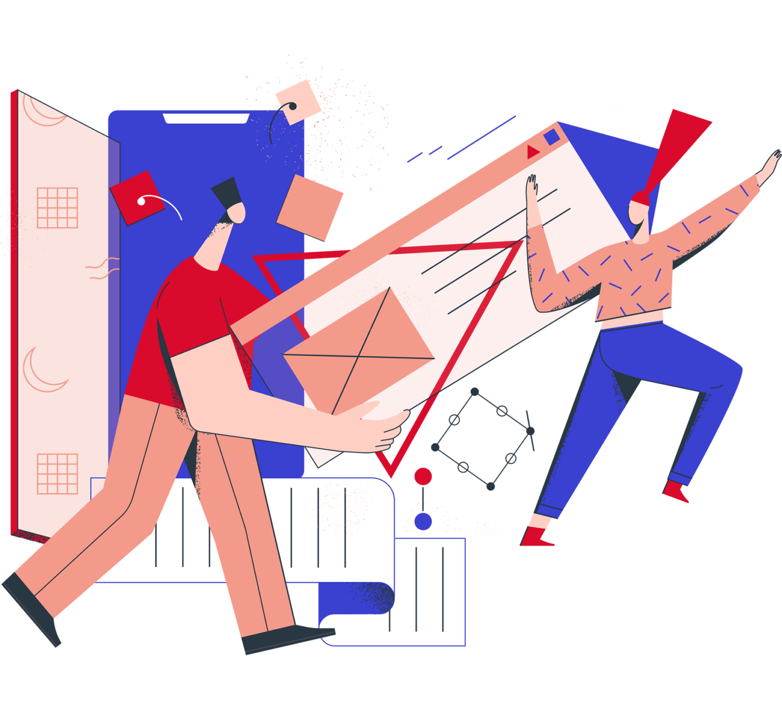 Coming soon illustration